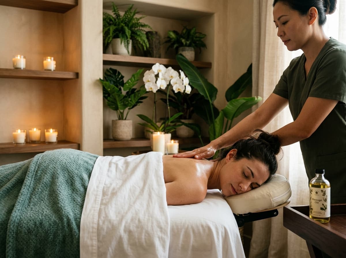 Masaje Relajante Antiestrés Aromaterapia